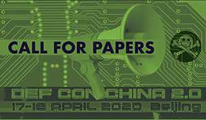 DEF CON China 2 Call for papers image