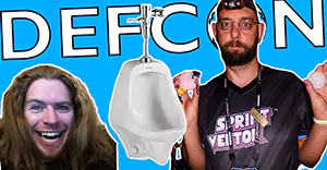 badge hacking urinal cake video thumbnail image